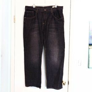 Merona Men's Black Wash Straight Leg Jeans
